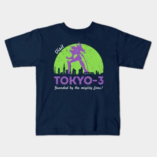 Visit Tokyo-3 Kids T-Shirt